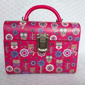 Tri-Coastal Designs Jessica Flick Owls and Flowers Storage Case